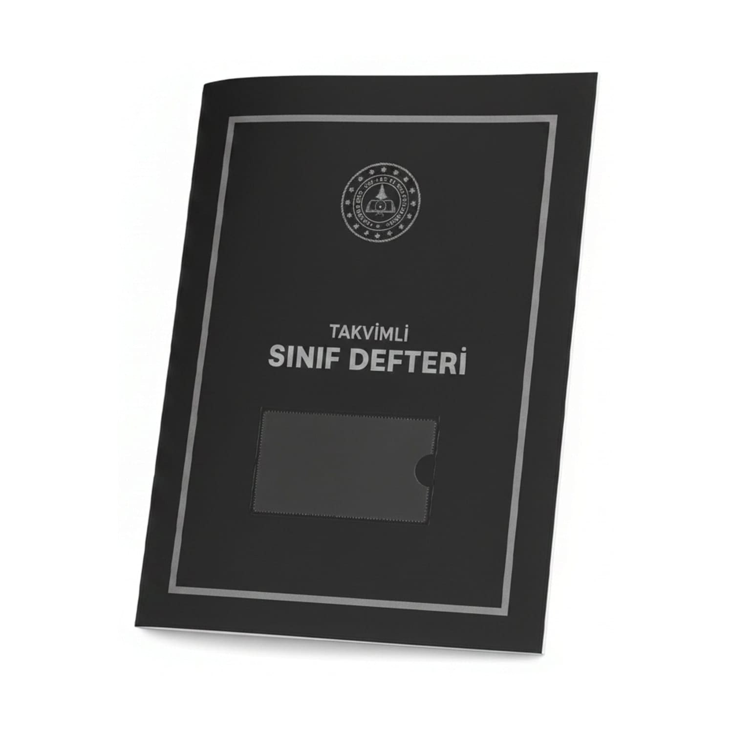 Gülpaş takvimli sınıf defterinin kapak ve sayfa yakın çekimde duruşu