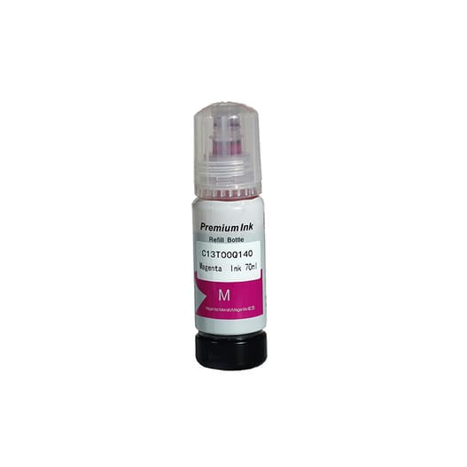 Epson 106 C13T00R340 karşılığı kırmızı magenta muadil EcoTank mürekkep şişesi, 70 ml