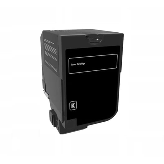 Lexmark CS720 (74C5SK0) Siyah Muadil Toner, 7.000 Sayfa