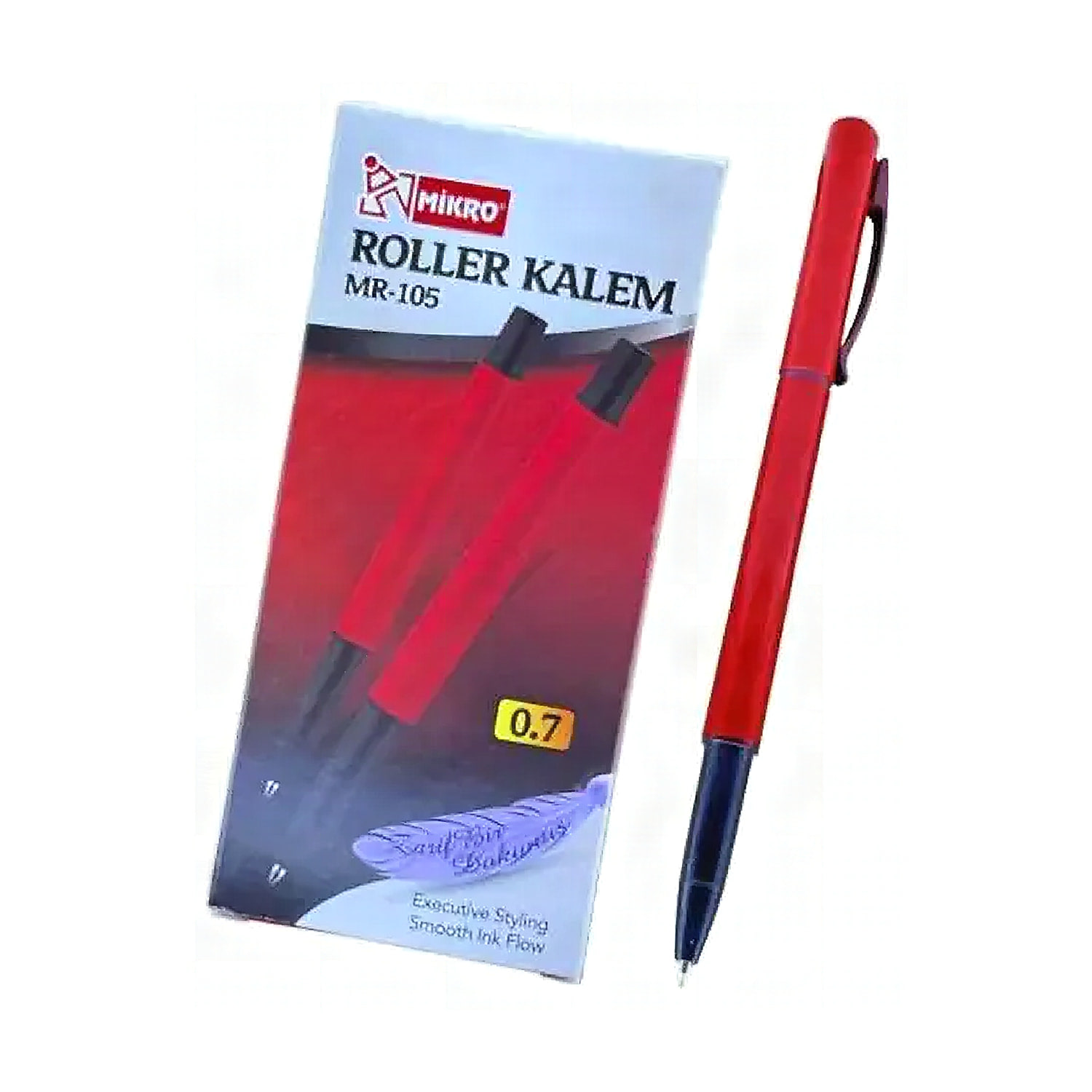 Mikro MR-105 Roller Kalem Kırmızı 0.7mm