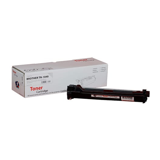 XBox Brother TN-1040 karşılığı siyah muadil toner, 1.500 sayfa, HL-1110 için