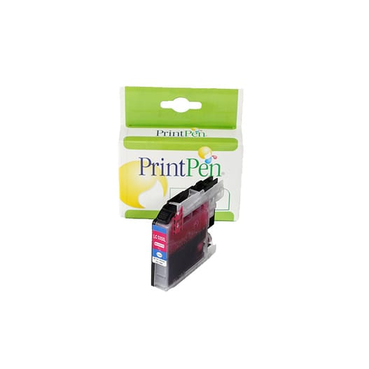 Brother LC535XLM kırmızı magenta uyumlu kartuş, 10 ml, DCP-J100 için