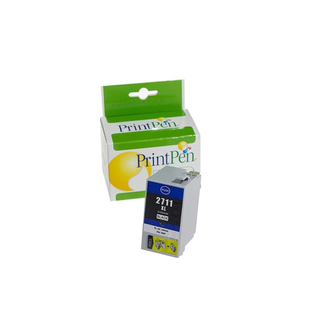 Epson T27XL C13T27114012 karşılığı yüksek kapasiteli siyah muadil mürekkep kartuşu, 32 ml
