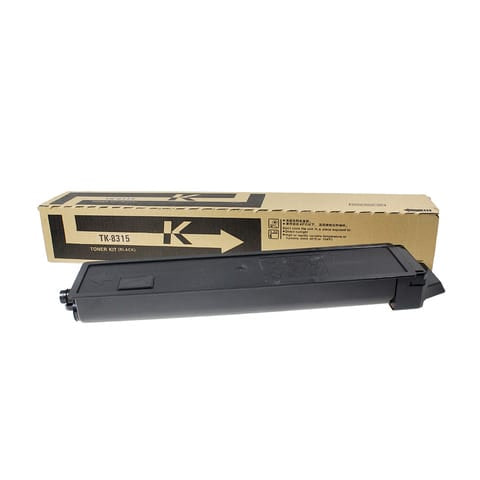 Kyocera TK-8315 karşılığı siyah muadil toner, 12.000 sayfa, TASKalfa 2550ci için
