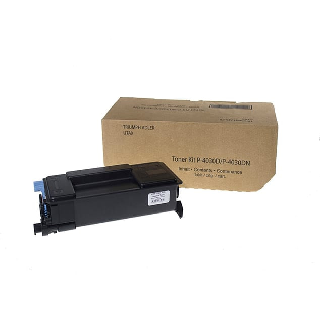 Utax P-4030 Triumph-Adler P-4030 karşılığı Ultrafine toner tozlu siyah muadil toner