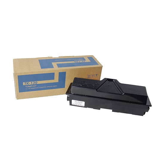 Kyocera TK-130 ve TK-140XL karşılığı 250 gr Japon toner tozlu siyah muadil toner kartuşu