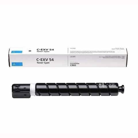 Canon C-EXV54 Mavi Muadil Toner, 8.500 Sayfa, 207 gr
