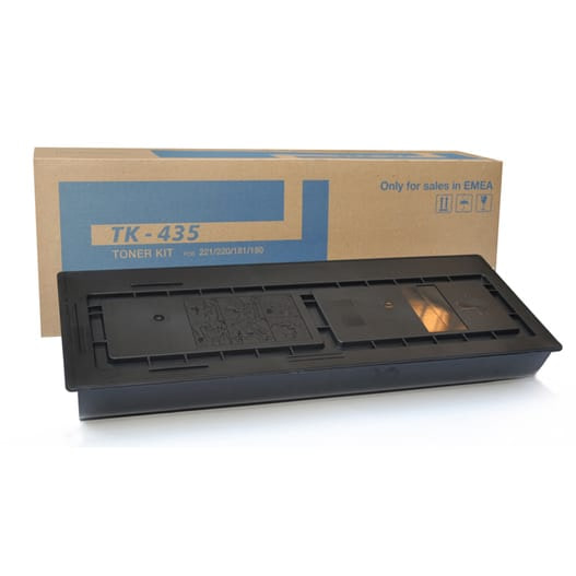 Kyocera TK-435 karşılığı 15.000 sayfa Japon toner tozlu siyah muadil toner, TASKalfa 220