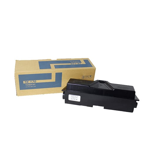 Kyocera TK-170 karşılığı 7.200 sayfa Japon toner tozlu siyah muadil toner, FS-1370DN için