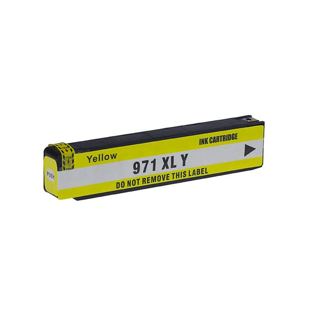 HP 971XL (CN628A) Yüksek Kapasite Sarı Muadil Kartuş, 115 ml