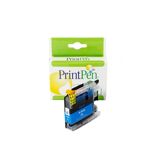 Brother LC565XLC mavi cyan uyumlu kartuş, 13 ml, MFC-J3720 için