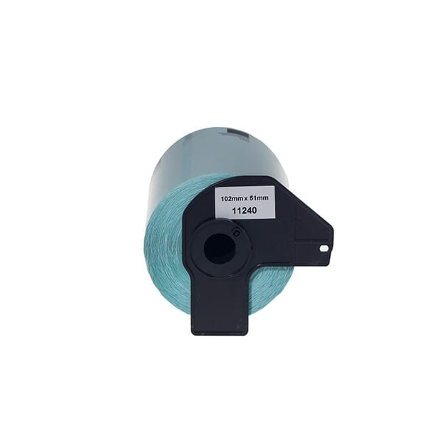 Brother P-Touch DK-11240 geniş etiket rulosu, 102 x 51 mm, 600 etiket, QL1050