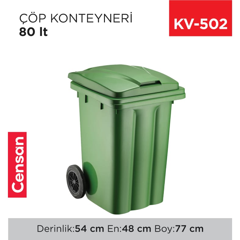Çöp Konteyneri 80 lt (6502)