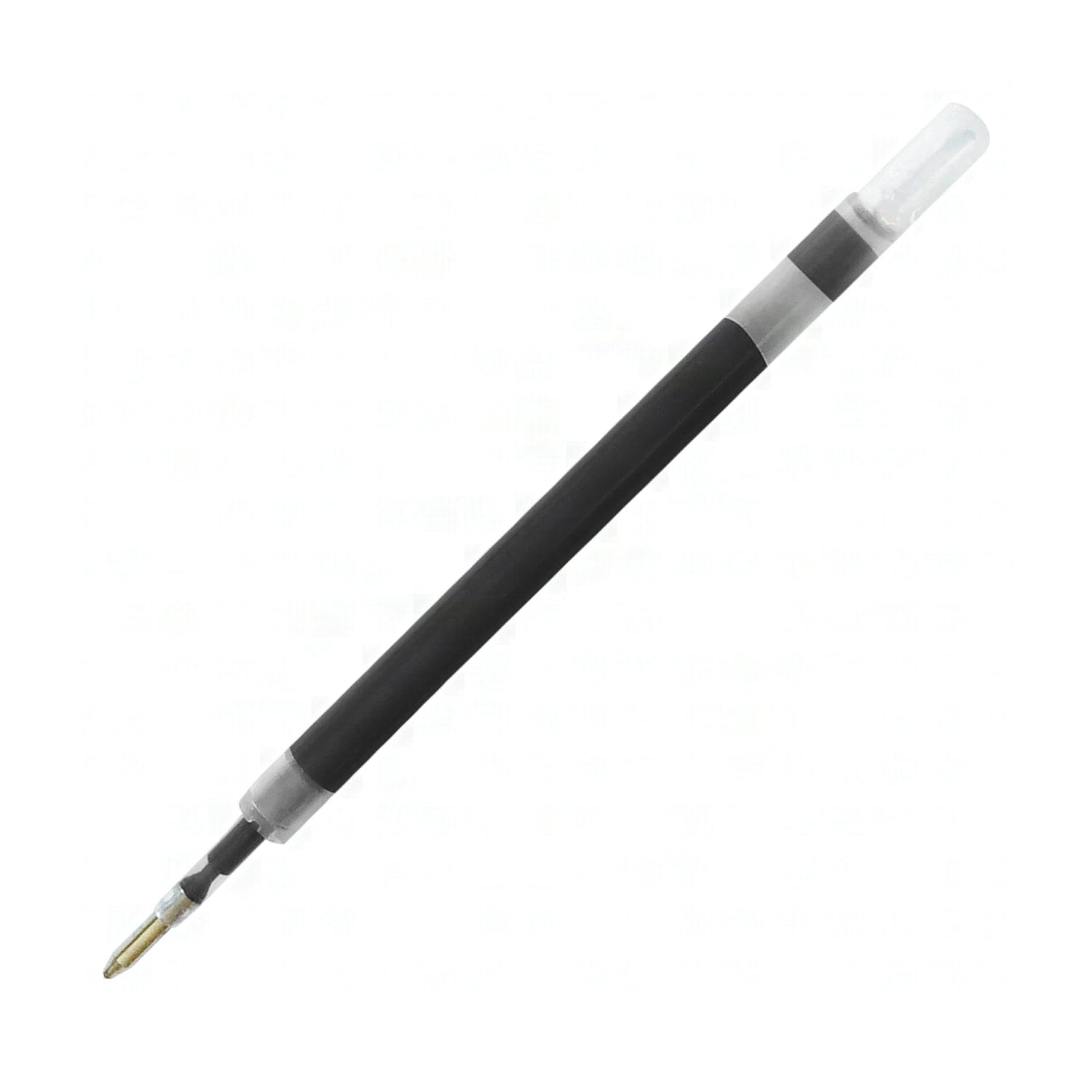 Liqeo Sign Gel Pen 1,0 mm Refil Siyah, siyah jel kalem yedek içi, önden