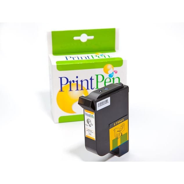 HP No.45 51645AE karşılığı 2D kodlamalı siyah muadil plotter kartuşu, yeni üretim