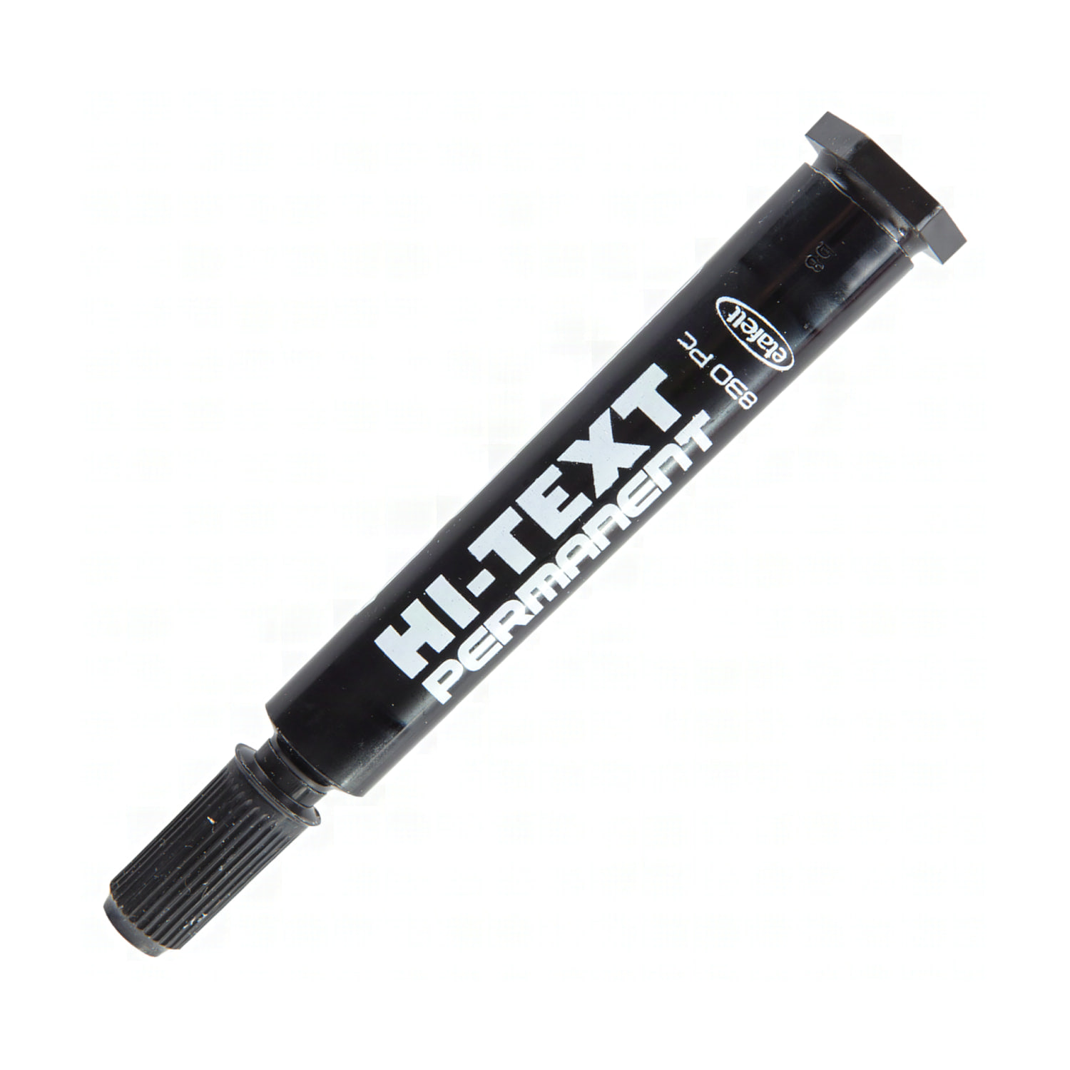 Hi-Text Permanent Markör Siyah Kesik UÇ