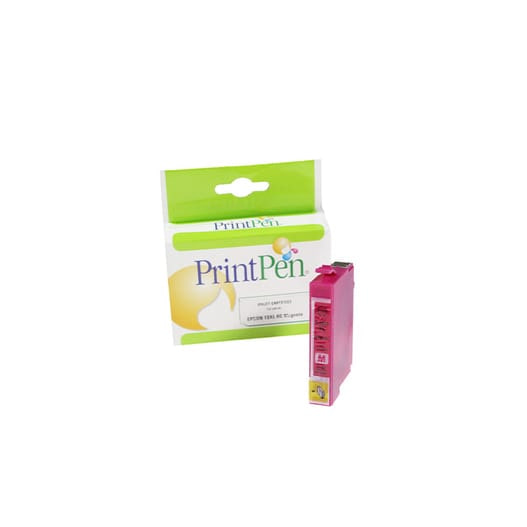 Epson T18XL C13T18134012 karşılığı yüksek kapasiteli kırmızı magenta muadil mürekkep kartuşu