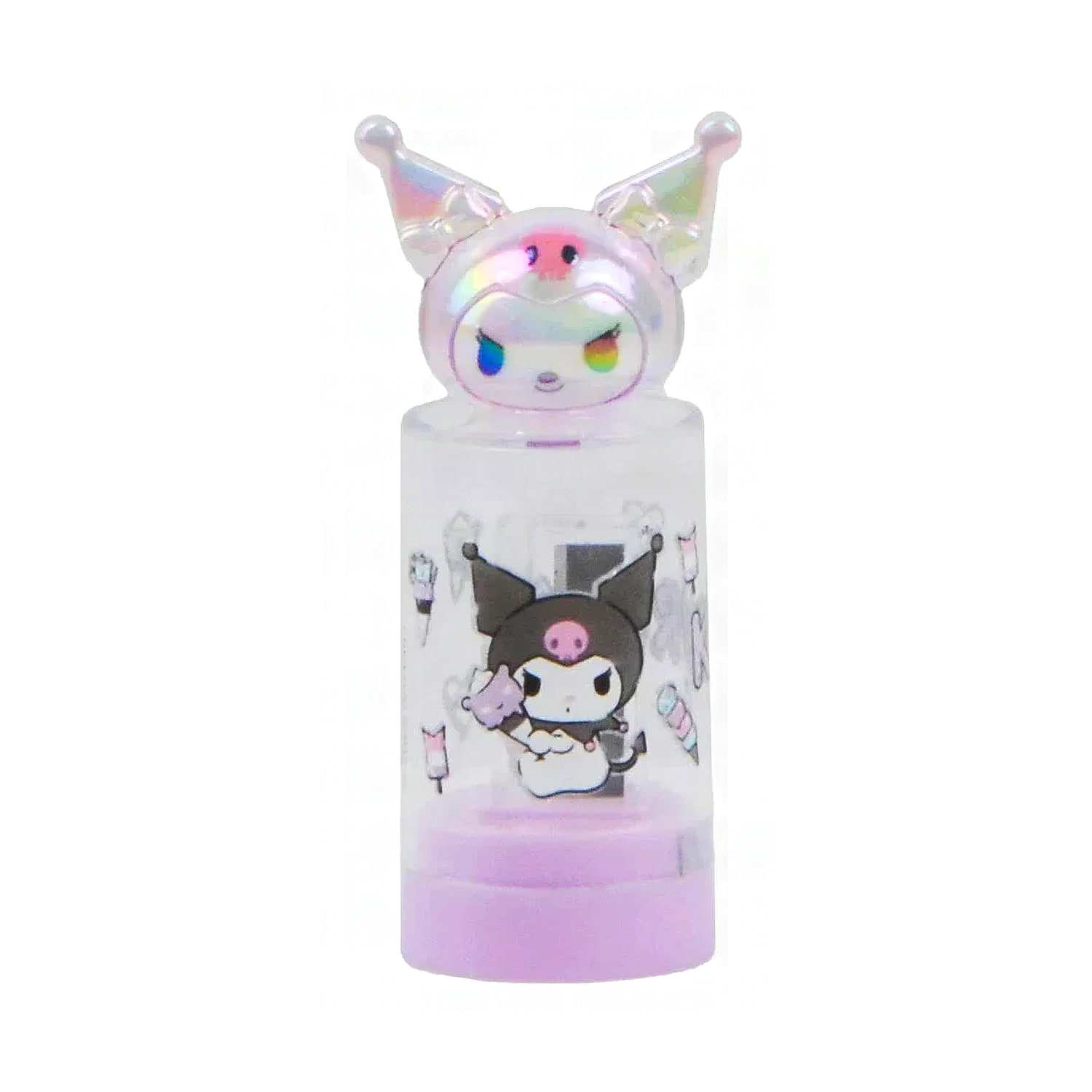 Kuromi&MyMelody&Cinnamoroll Kalemtıraş üç figürlü tüp gövde duruşu