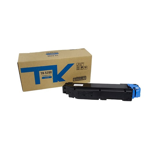 Kyocera TK-5280C karşılığı mavi cyan muadil toner, 11.000 sayfa, ECOSYS M6635cidn için