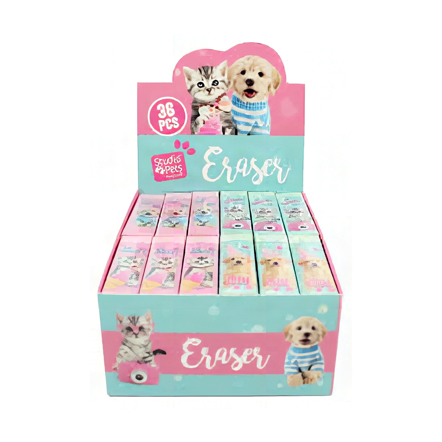 Studıo Pets PT-9627 Renkli Silgi
