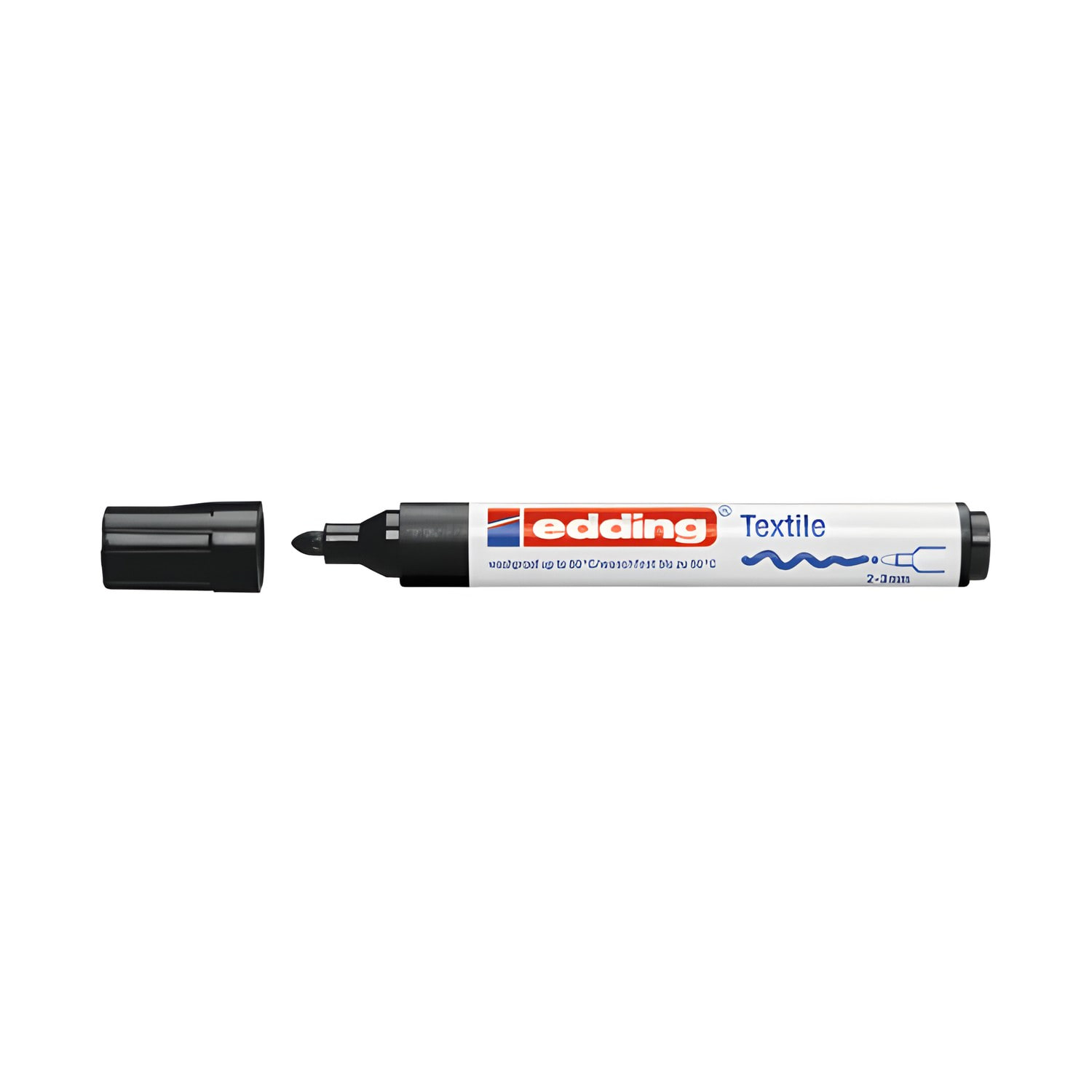 Edding T-Shirt Kalemi Siyah E-4500