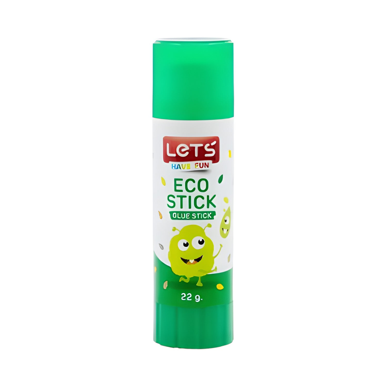 Lets Eco stick yapıştırıcı 22 gr, kapaklı çevre dostu çubuk yapıştırıcı