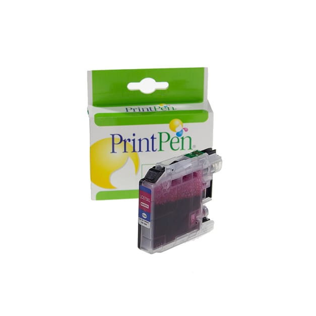 Brother LC675XLM kırmızı magenta uyumlu kartuş, 13 ml, MFC-J2720 için