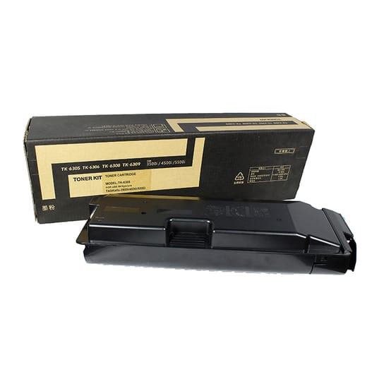 Kyocera TK-6305 karşılığı 35.000 sayfa siyah muadil toner, TASKalfa 4500i ve 5500i için