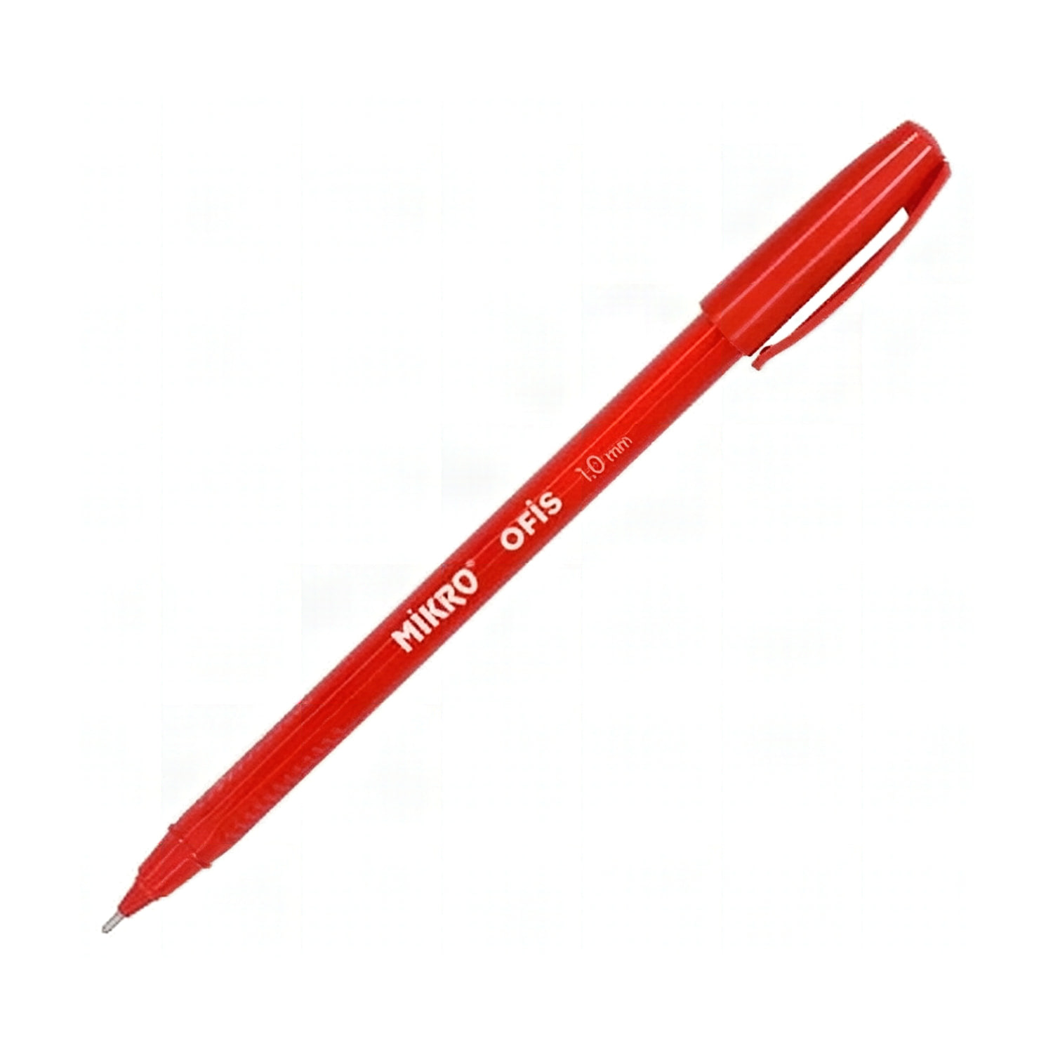 Mikro St. M-40 Kırmızı Ofis Tipi Tükenmez Kalem