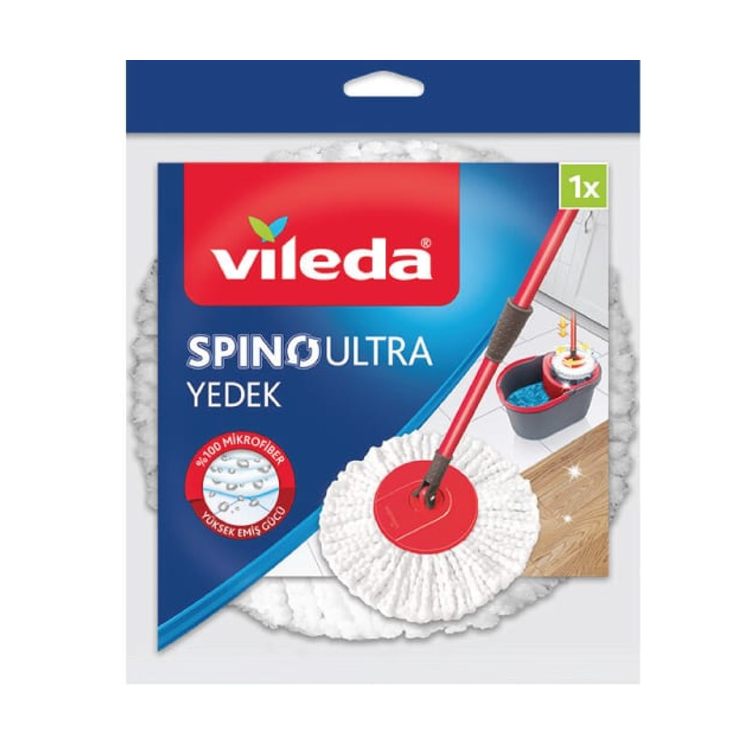 Vileda Spino Set Yedek Mop