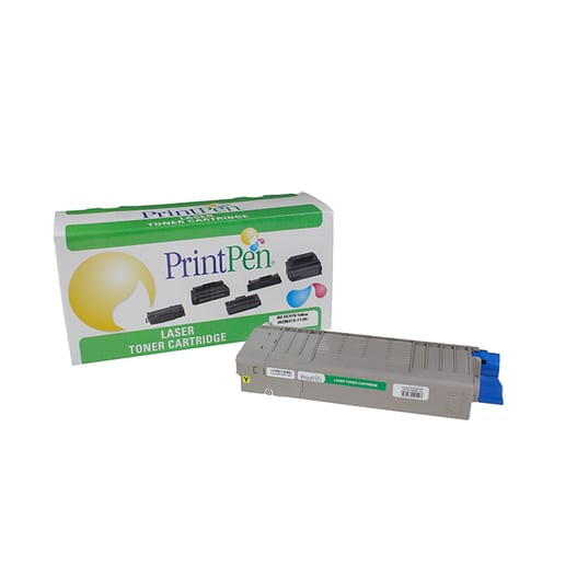 OKI ES7470 (45396213) Sarı Muadil Toner, 11.500 Sayfa