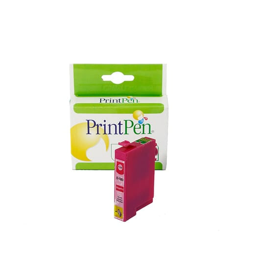 Epson T1283XL karşılığı yüksek kapasiteli kırmızı magenta muadil mürekkep kartuşu, 13 ml