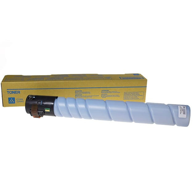 Konica Minolta TN-220C TN-321C karşılığı mavi muadil toner, 25.000 sayfa, 450 gr