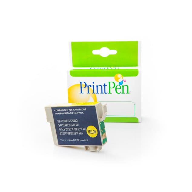 Epson T1294XL karşılığı yüksek kapasiteli sarı yellow muadil mürekkep kartuşu, 15 ml