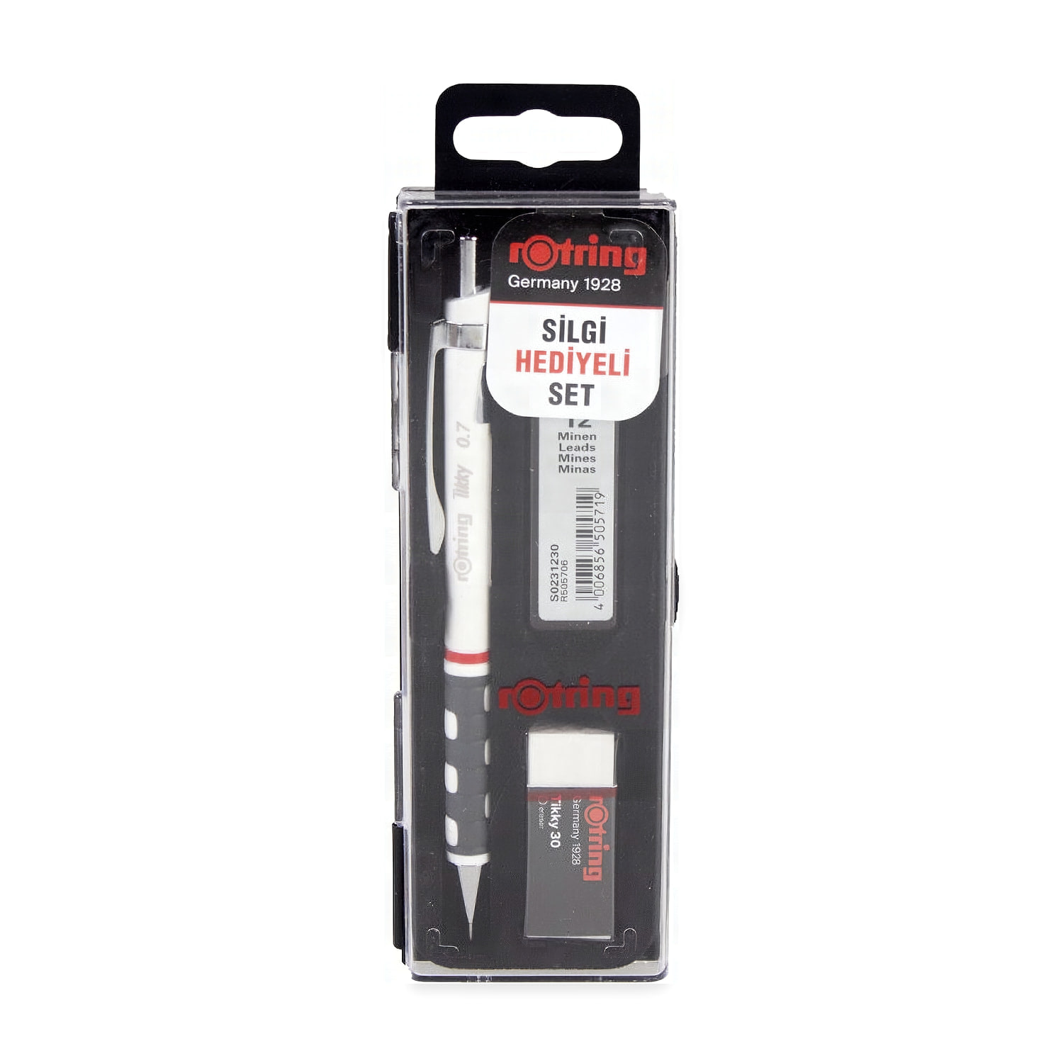 Rotring Tikky Versatil Kalem Seti 0.7 mm Beyaz
