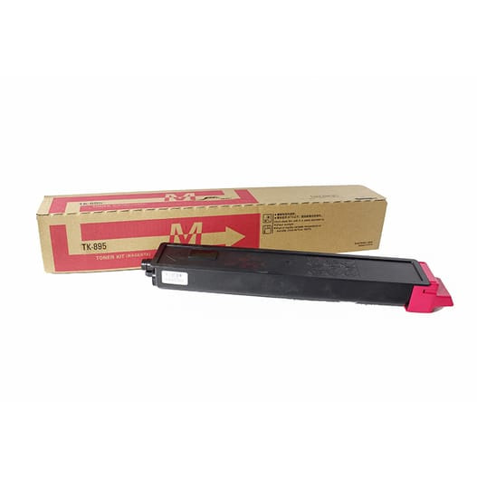 Kyocera TK-895 karşılığı kırmızı magenta muadil toner, 6.000 sayfa, FS-C8025MFP ve TASKalfa