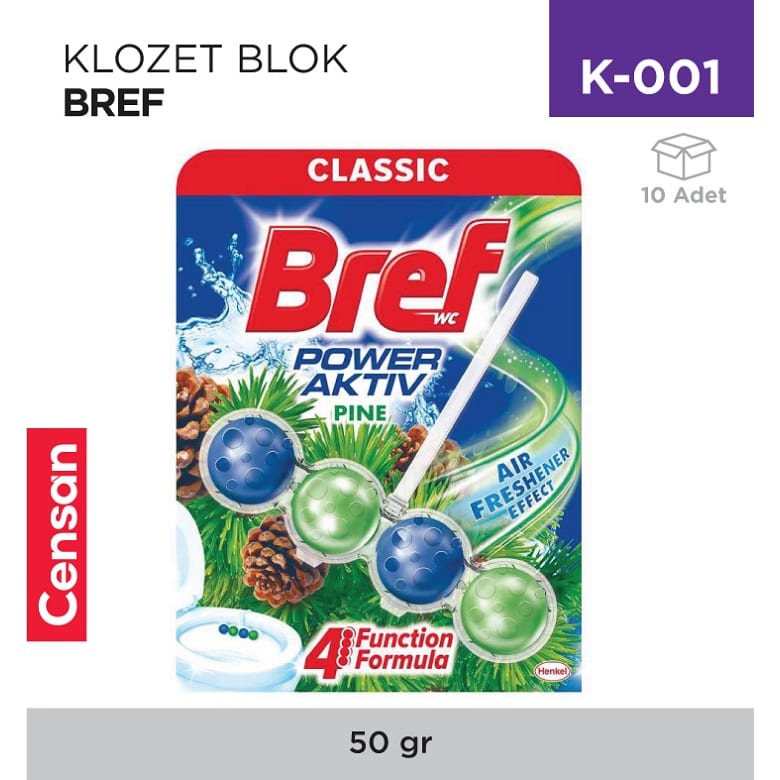 Klozet Blok Bref