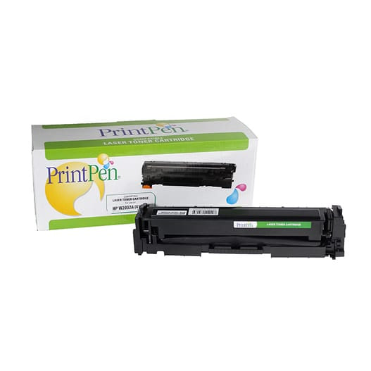 HP W2032A ve Canon CRG-055Y karşılığı çipsiz sarı muadil toner kartuşu