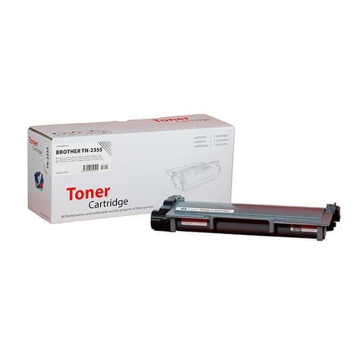 XBox Brother TN-2355 ve TN-630 karşılığı yüksek kapasiteli siyah muadil toner