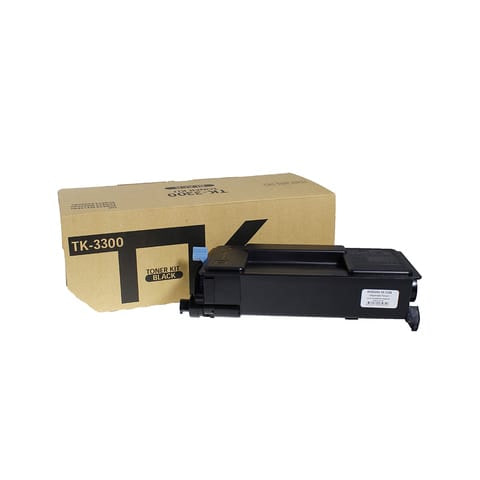 Kyocera TK-3300 karşılığı 14.500 sayfa Japon toner tozlu siyah muadil toner, MA4500ix için