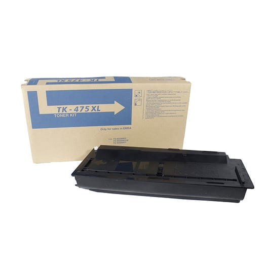 Kyocera TK-475XL karşılığı 24.000 sayfa ekstra yüksek kapasiteli Ultrafine tozlu toner