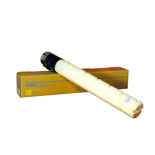 Konica Minolta TN-324Y TN-512Y karşılığı sarı yellow muadil renkli fotokopi toneri, 25.000 sayfa