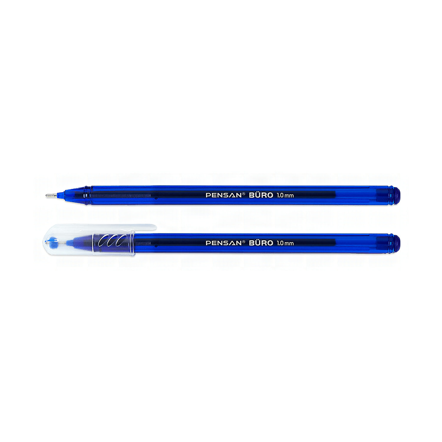 Pensan Tükenmez Kalem Büro Tipi 2270 Mavi 1mm 50'li
