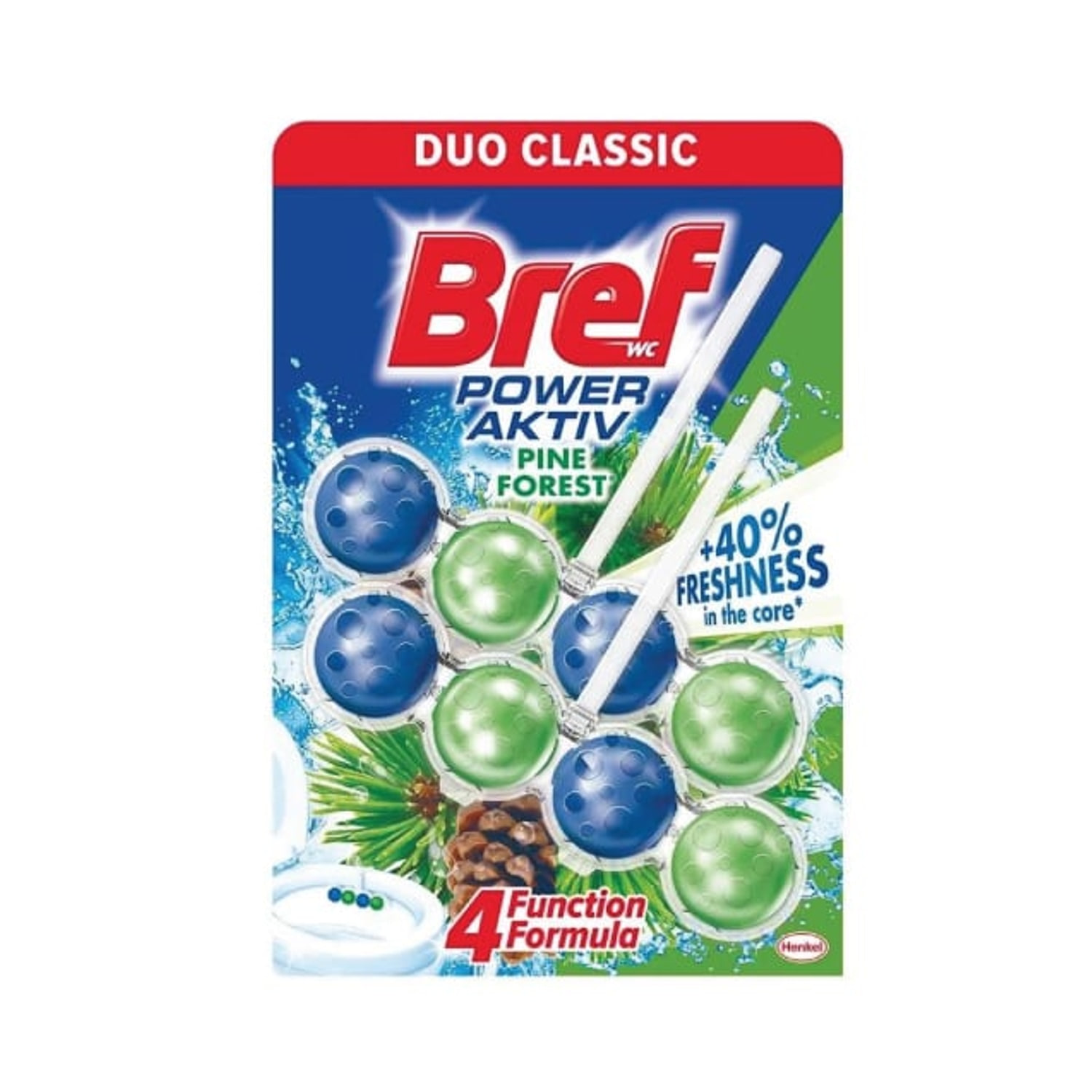Klozet Blok Bref 2'li (2x50 gr), wc kokuları ürünü, koku ve kişisel bakım