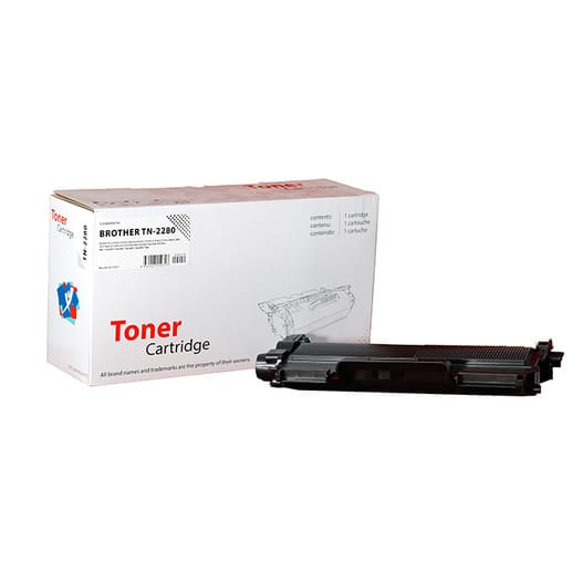XBox Brother TN-2280, TN-450, TN-2220 karşılığı yüksek kapasiteli siyah toner