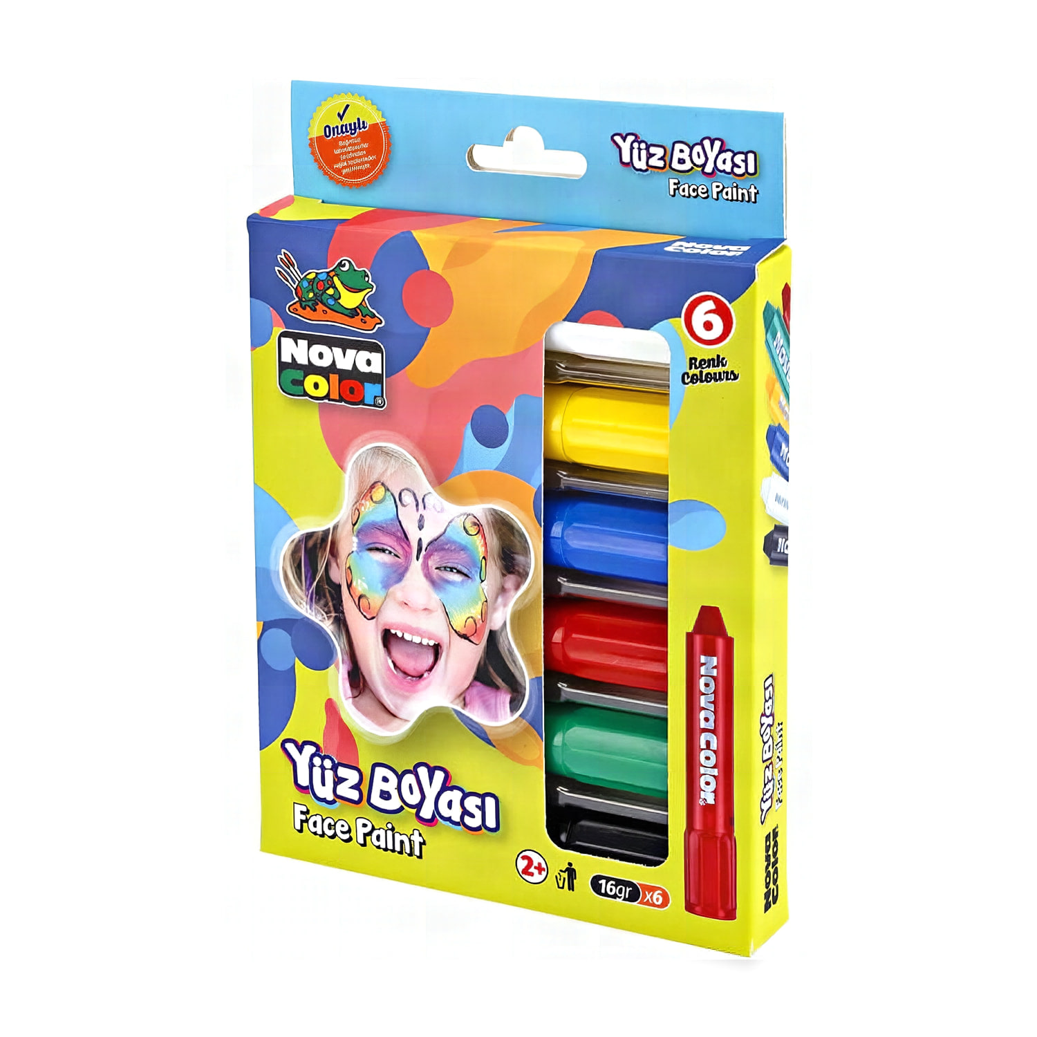N.color Yuz Boyasi 6'lı Set