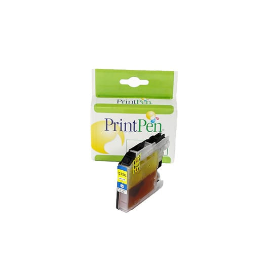 Brother LC535XLY sarı yellow uyumlu kartuş, 10 ml, MFC-J200 için