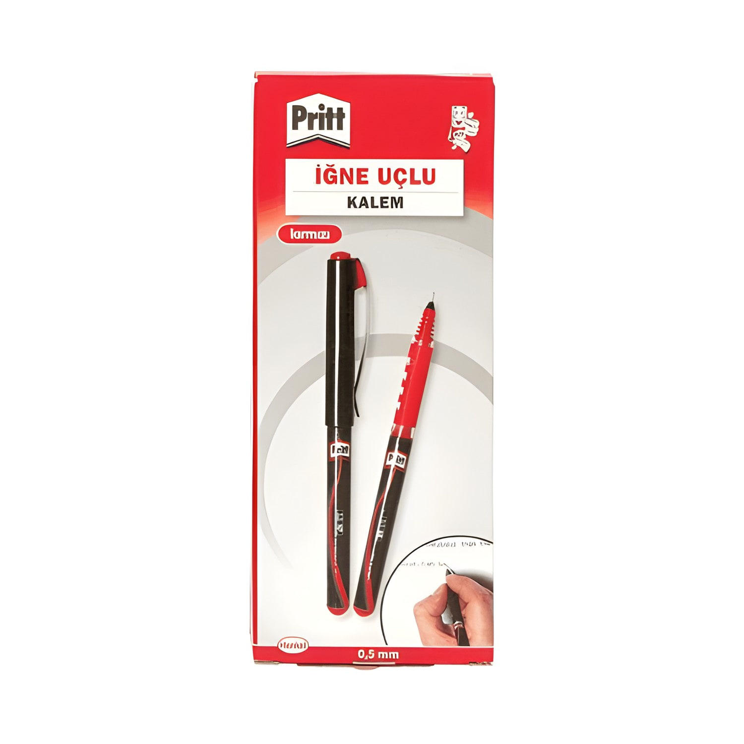 Pritt İğne Uçlu Kalem 0,5 Mm Kırmızı