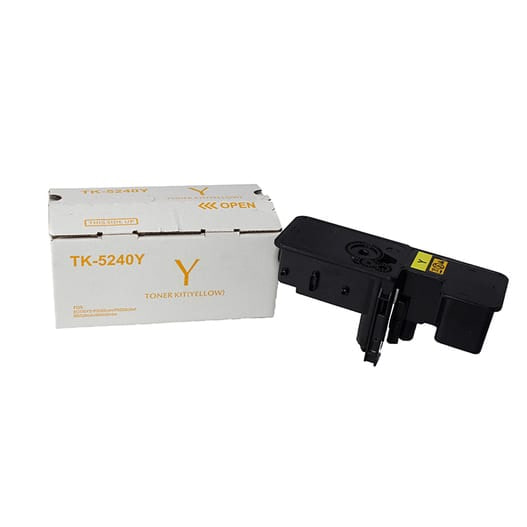 Kyocera TK-5240 Sarı Muadil Toner, 3.000 Sayfa, Japon Toner