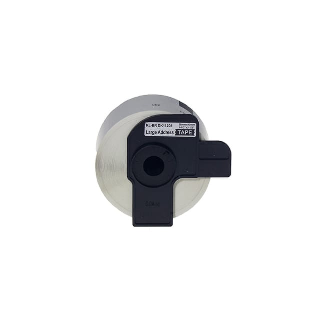 Brother P-Touch DK-11208 geniş adres etiketi rulosu, 38 x 90 mm, 400 etiket